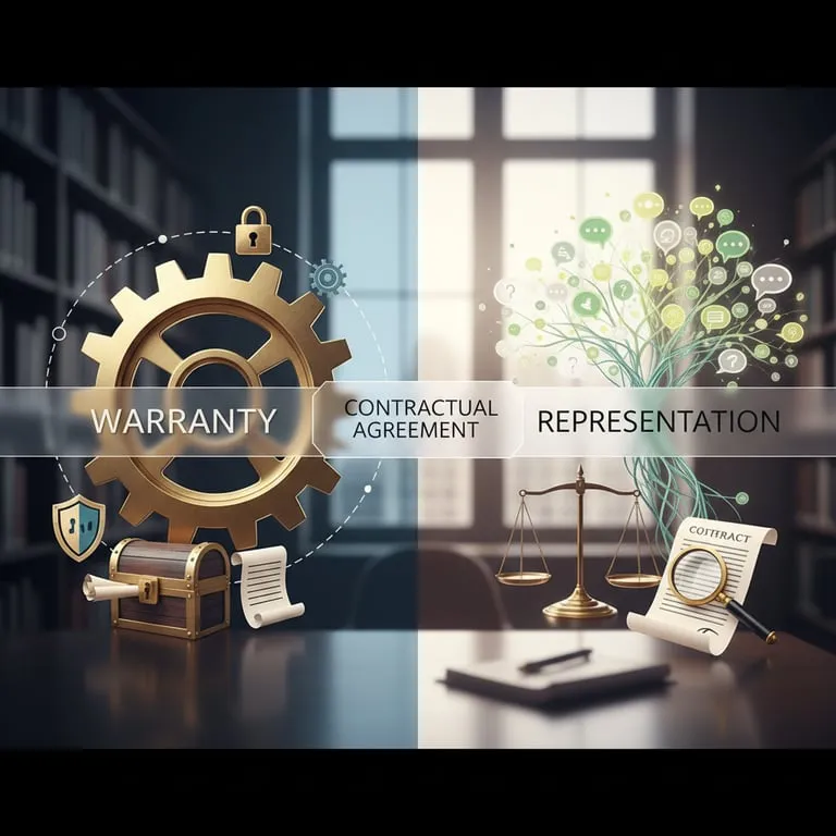 Key Differences Between Warranties and Representations in Contracts