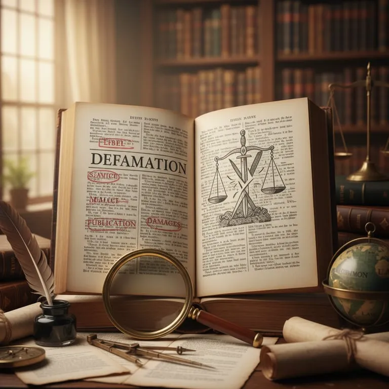 A Comprehensive Guide to Understanding Defamation Law Terminology