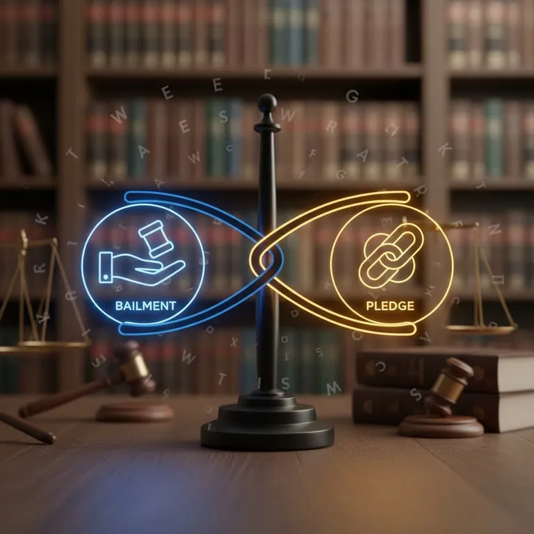 Key English Terms for Understanding Bailments and Pledges Law