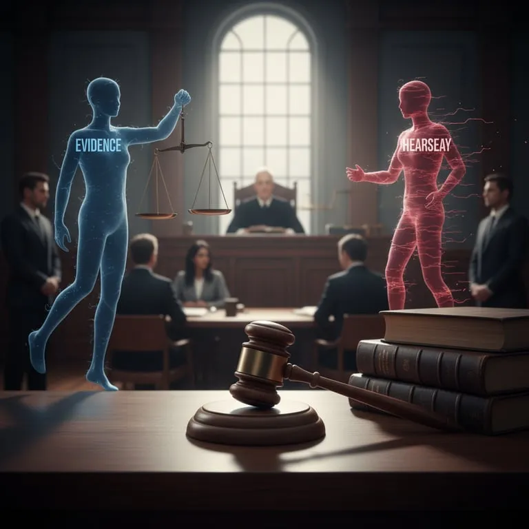 Understanding the Rules of Evidence and Hearsay in American Law Courts