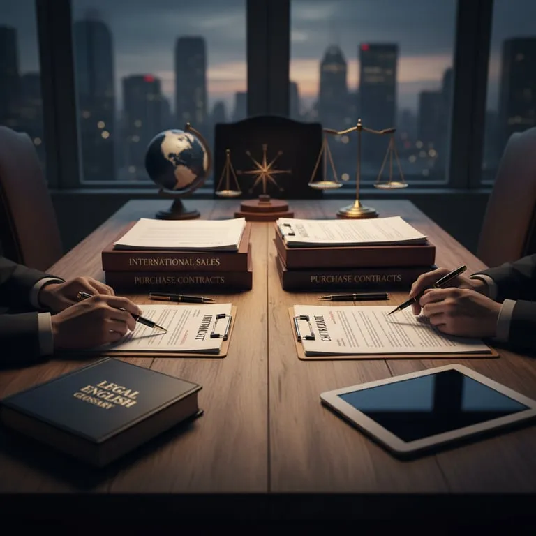 Legal English for Negotiating International Sales and Purchase Contracts