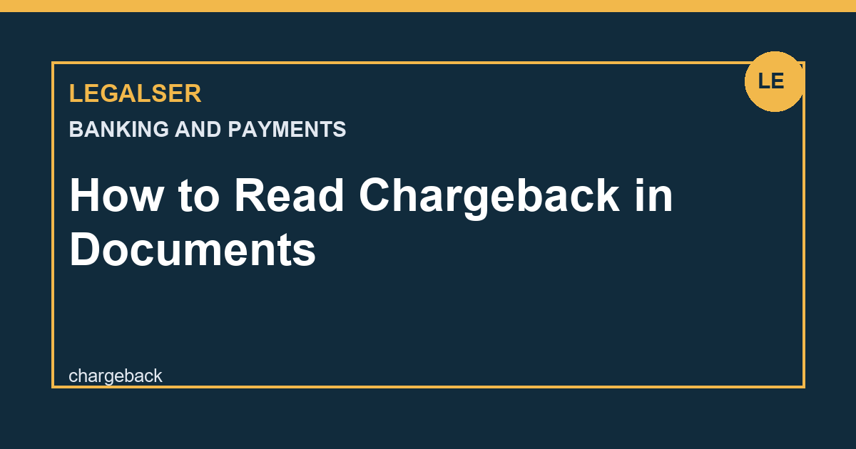 How to Read Chargeback in Documents legal English thumbnail