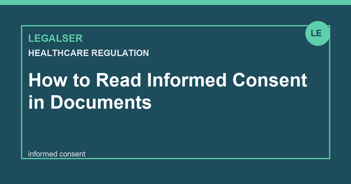 How to Read Informed Consent in Documents legal English thumbnail