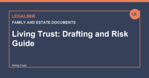 Living Trust: Drafting and Risk Guide legal English thumbnail