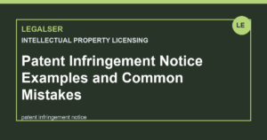 Patent Infringement Notice Examples and Common Mistakes legal English thumbnail